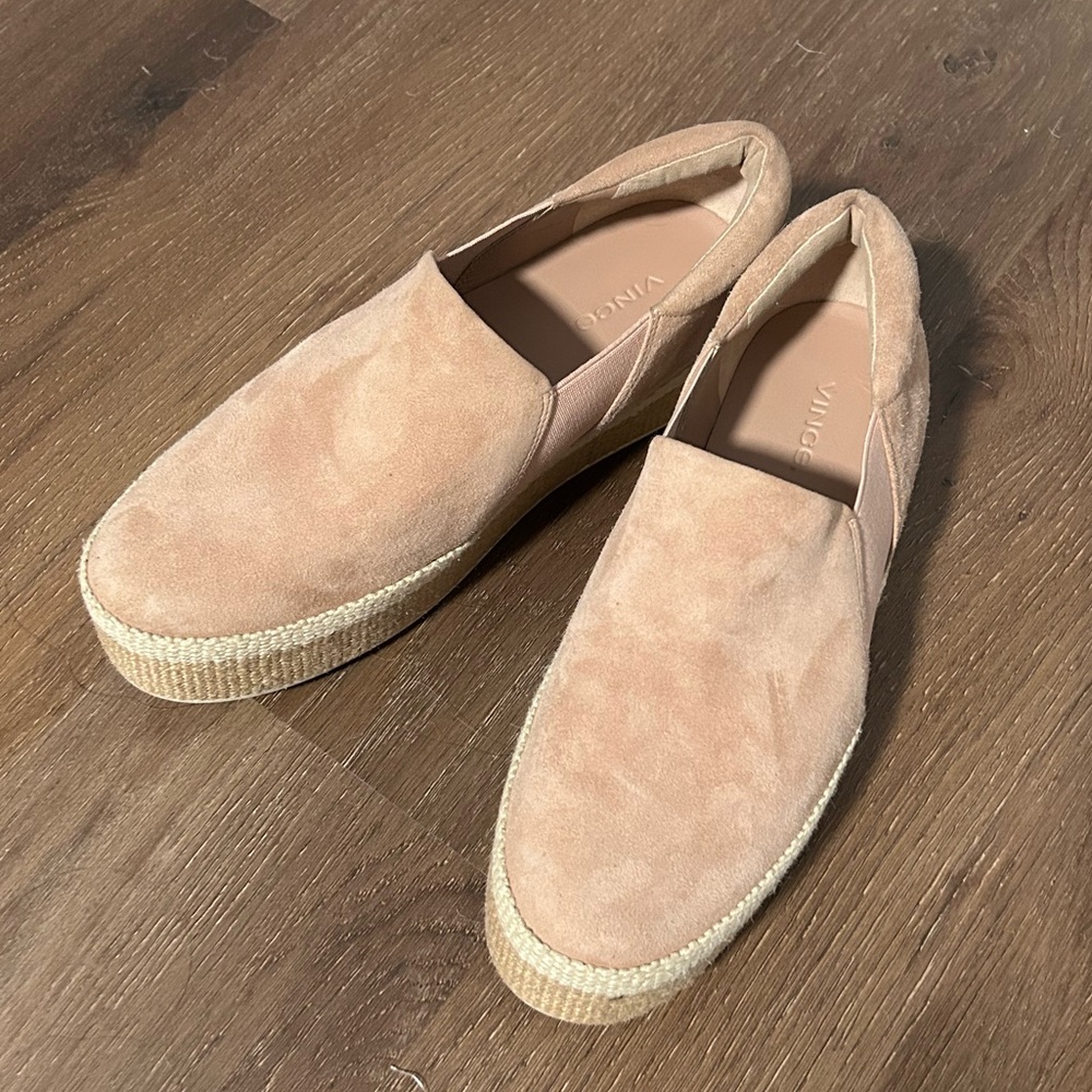 Vince Suede Slide On Sneakers